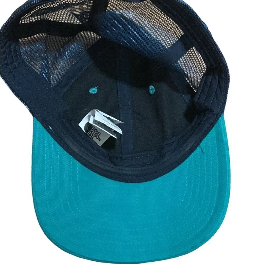The North Face Expedition Baseball Cap turquoise, blue trucker cap